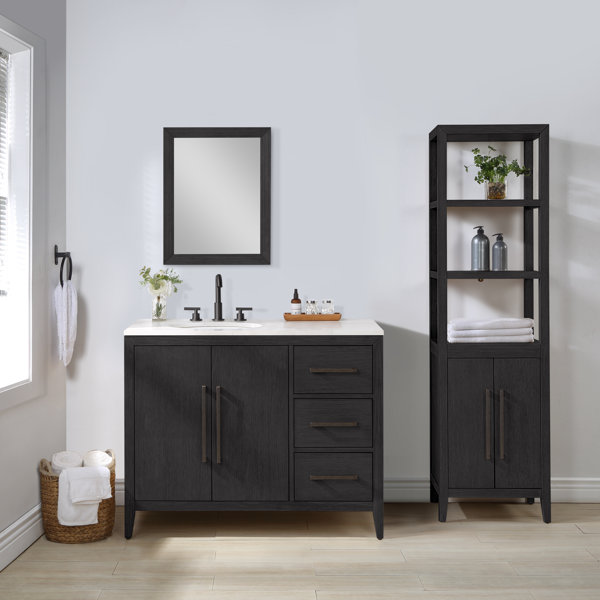 Mercury Row® Alsup 42" Single Bathroom Vanity Set & Reviews Wayfair